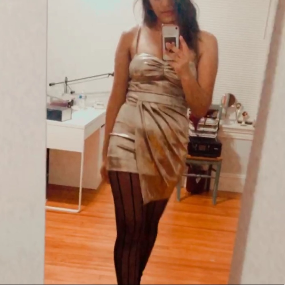 Zara Gold Dress